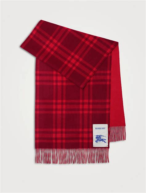 holt renfrew burberry scarves|BURBERRY Reversible Check Cashmere Scarf .